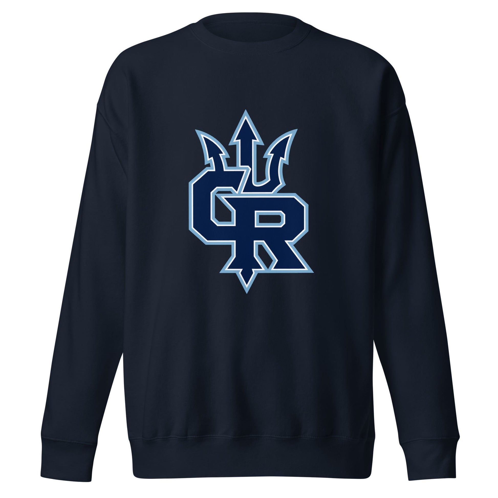 Performance | Crewneck | Cape Riptides Baseball | Emblem Logo