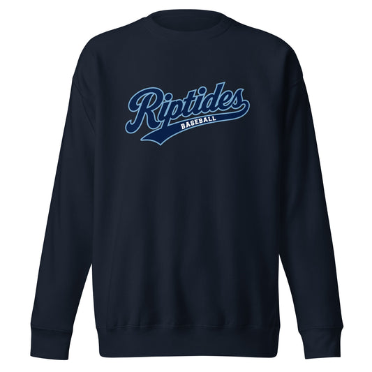 Performance | Crewneck | Cape Riptides Baseball | Modern Script Logo