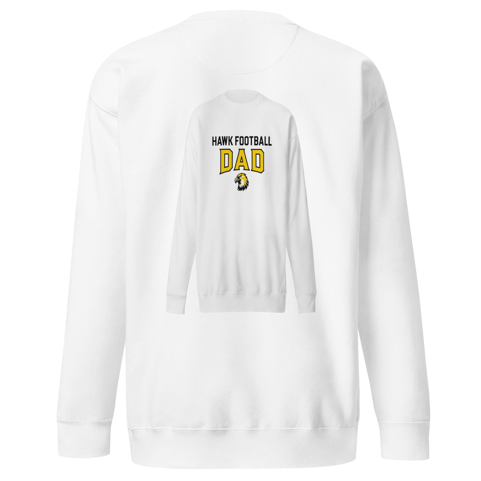 Performance | Crewneck | Cardinal Ohara Hawks | Football Dad Logo