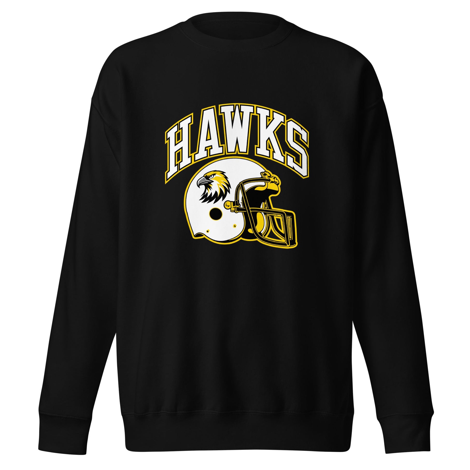 Performance | Crewneck | Cardinal Ohara Hawks | Football Helmet Logo