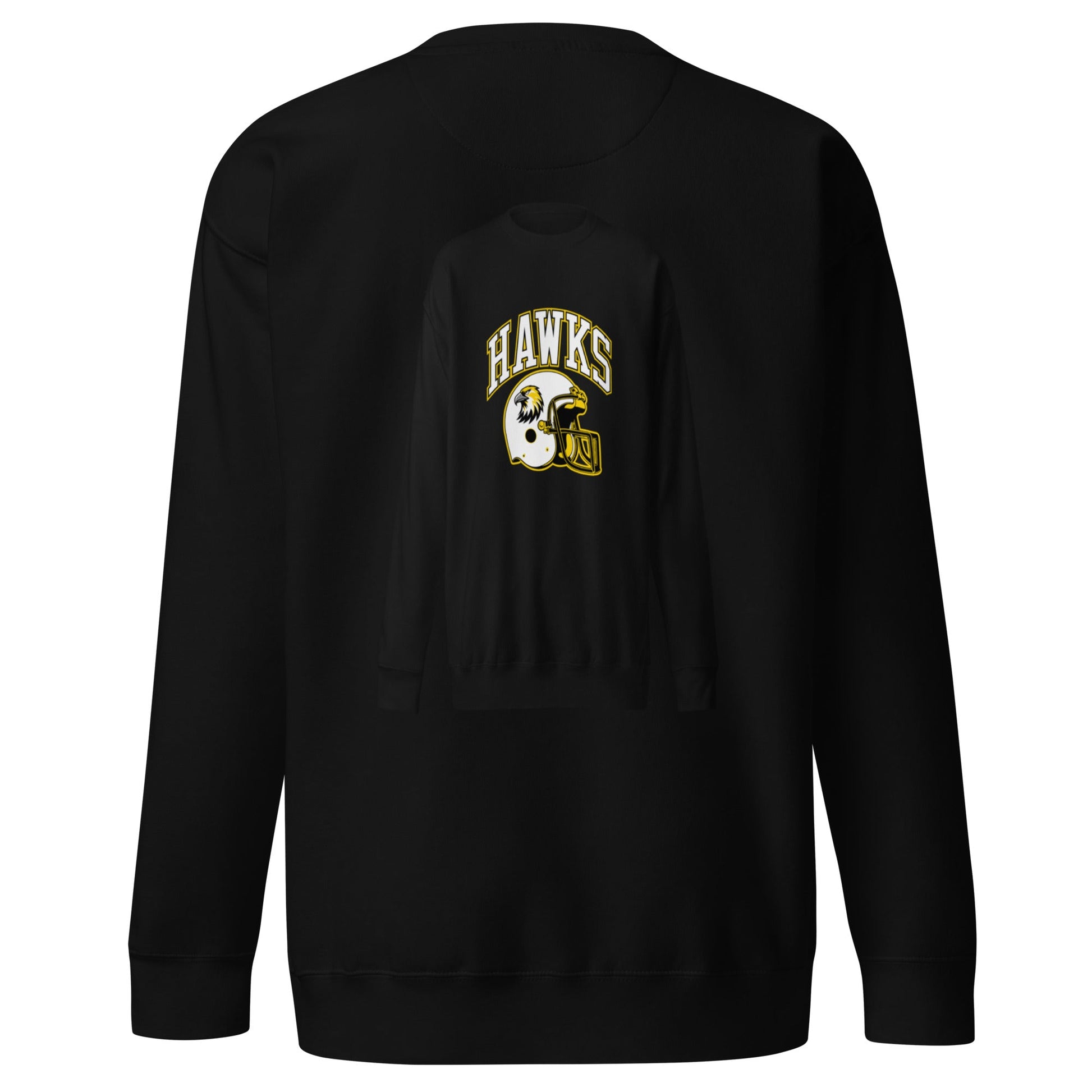 Performance | Crewneck | Cardinal Ohara Hawks | Football Helmet Logo