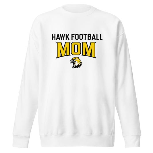 Performance | Crewneck | Cardinal Ohara Hawks | Football Mom Logo