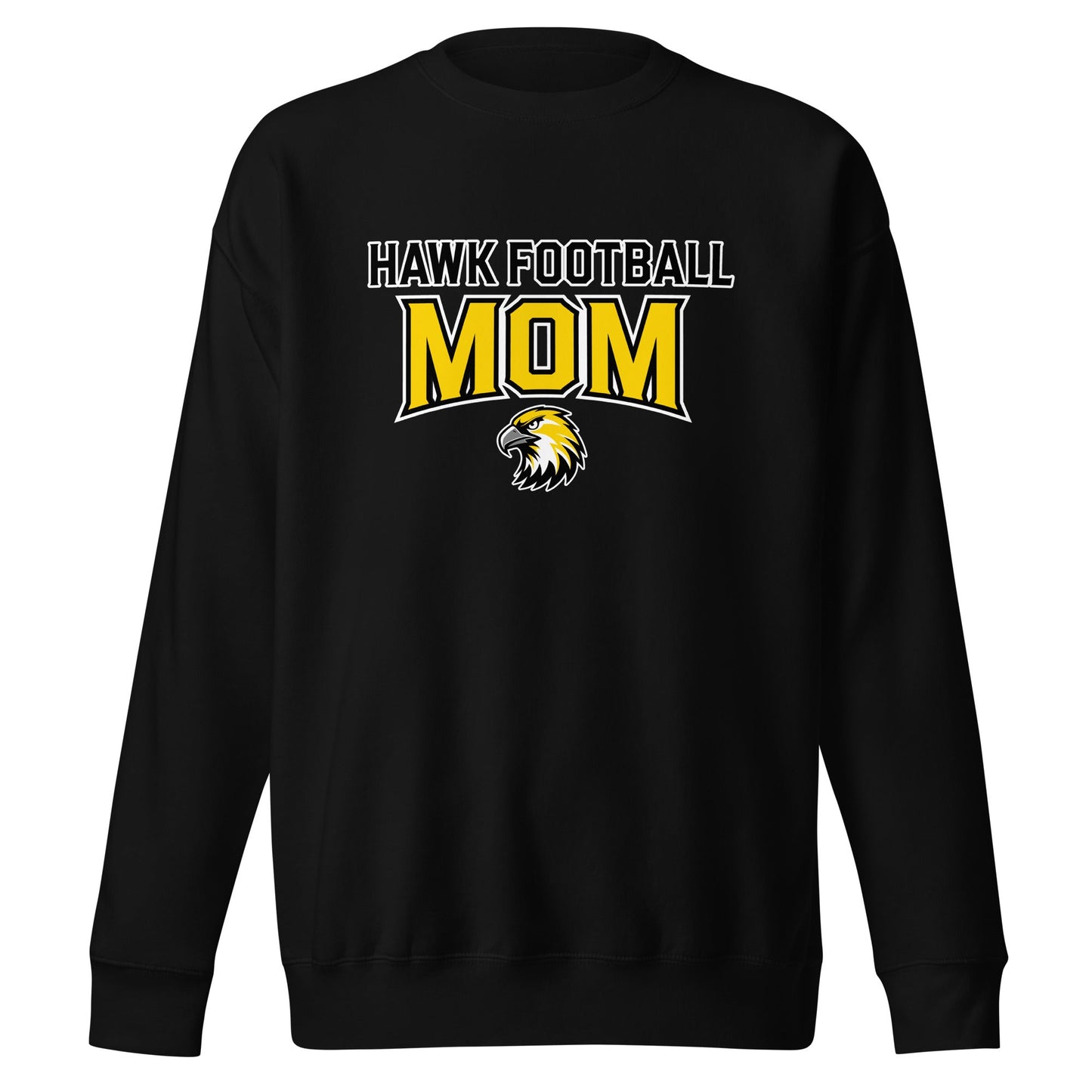 Performance | Crewneck | Cardinal Ohara Hawks | Football Mom Logo