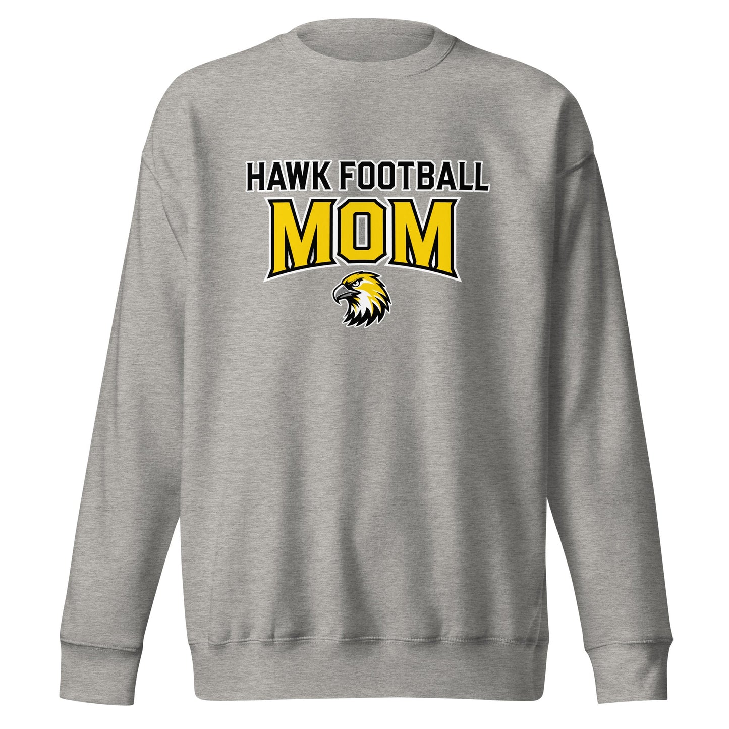 Performance | Crewneck | Cardinal Ohara Hawks | Football Mom Logo