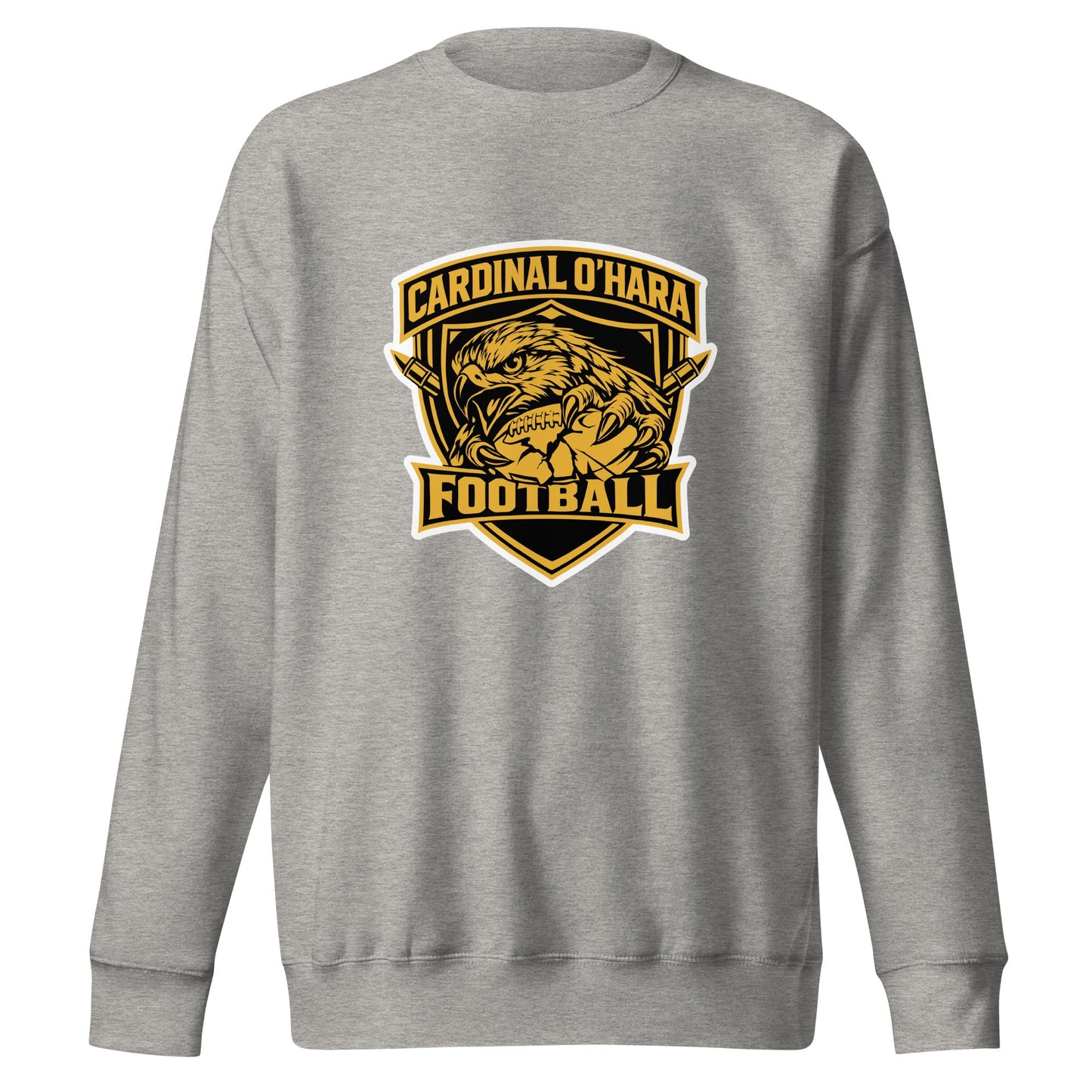 Performance | Crewneck | Cardinal Ohara Hawks | Shield Logo