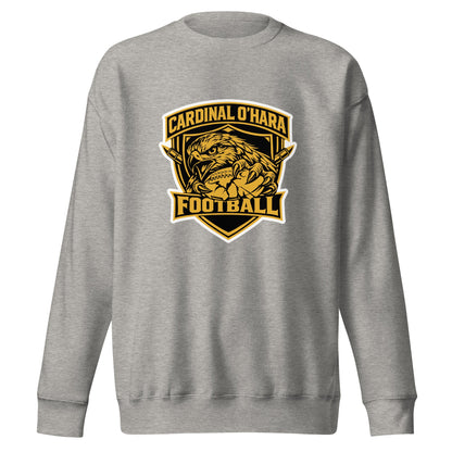 Performance | Crewneck | Cardinal Ohara Hawks | Shield Logo