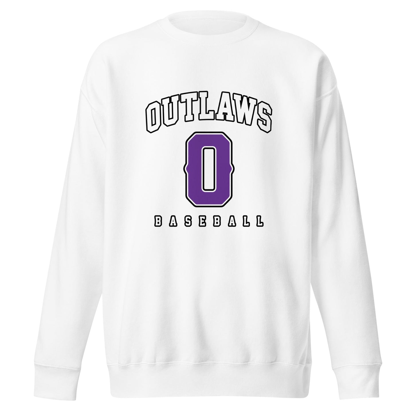 Performance | Crewneck | Carolina Outlaws Baseball | Atheltics Logo