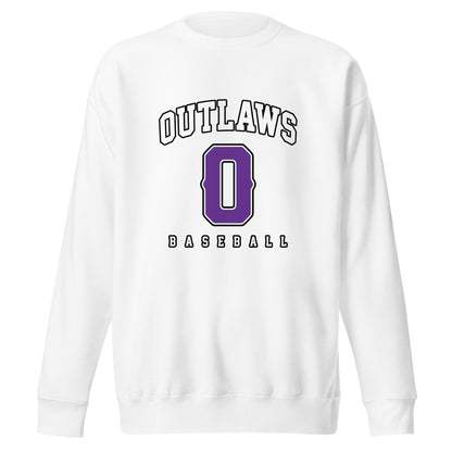 Performance | Crewneck | Carolina Outlaws Baseball | Atheltics Logo