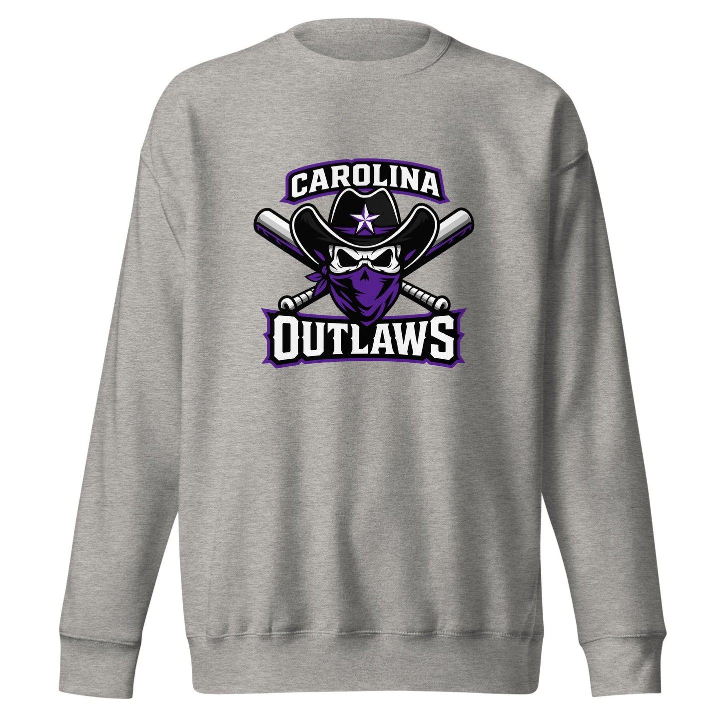 Performance | Crewneck | Carolina Outlaws Baseball | Crest Logo