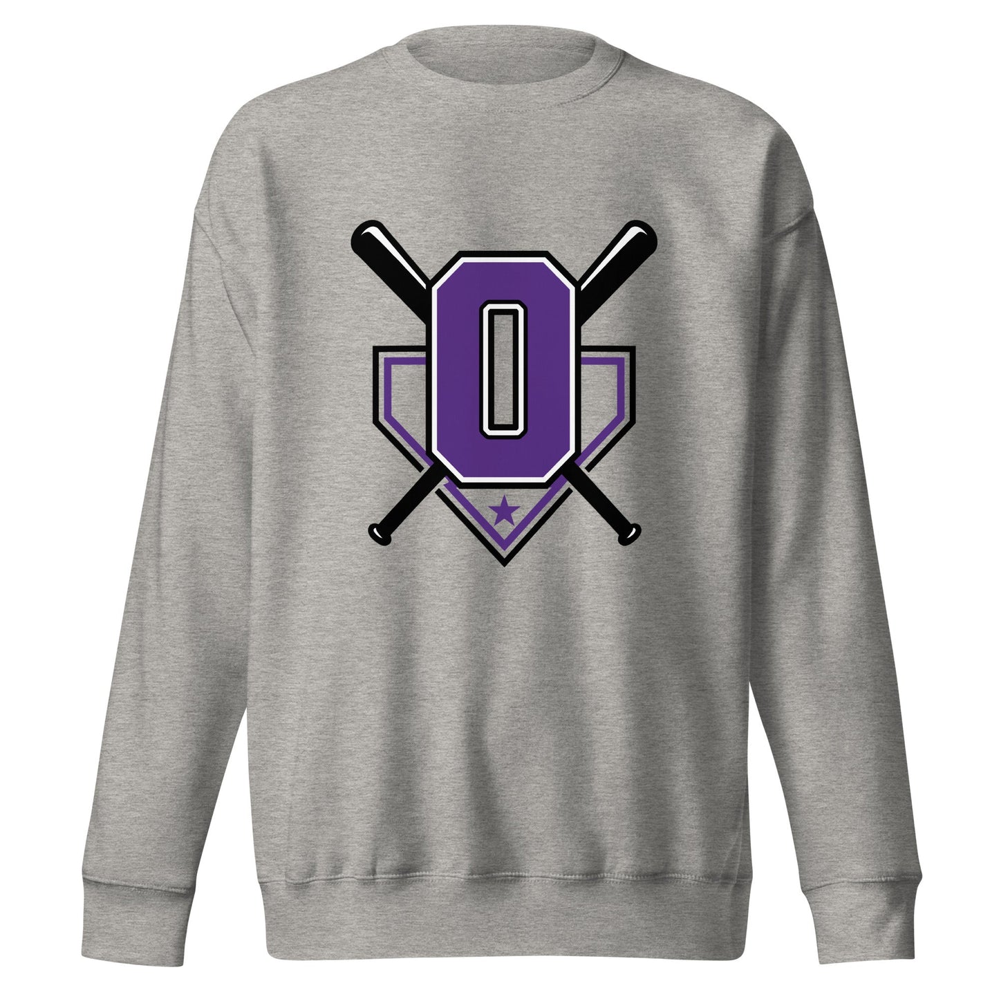 Performance | Crewneck | Carolina Outlaws Baseball | Vanguard Logo