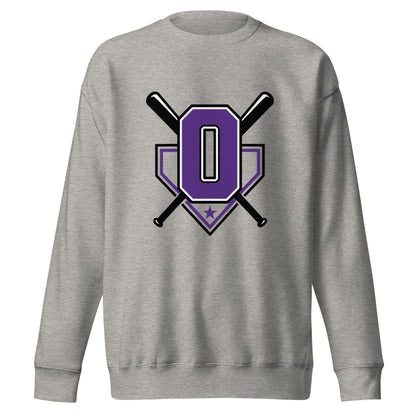 Performance | Crewneck | Carolina Outlaws Baseball | Vanguard Logo