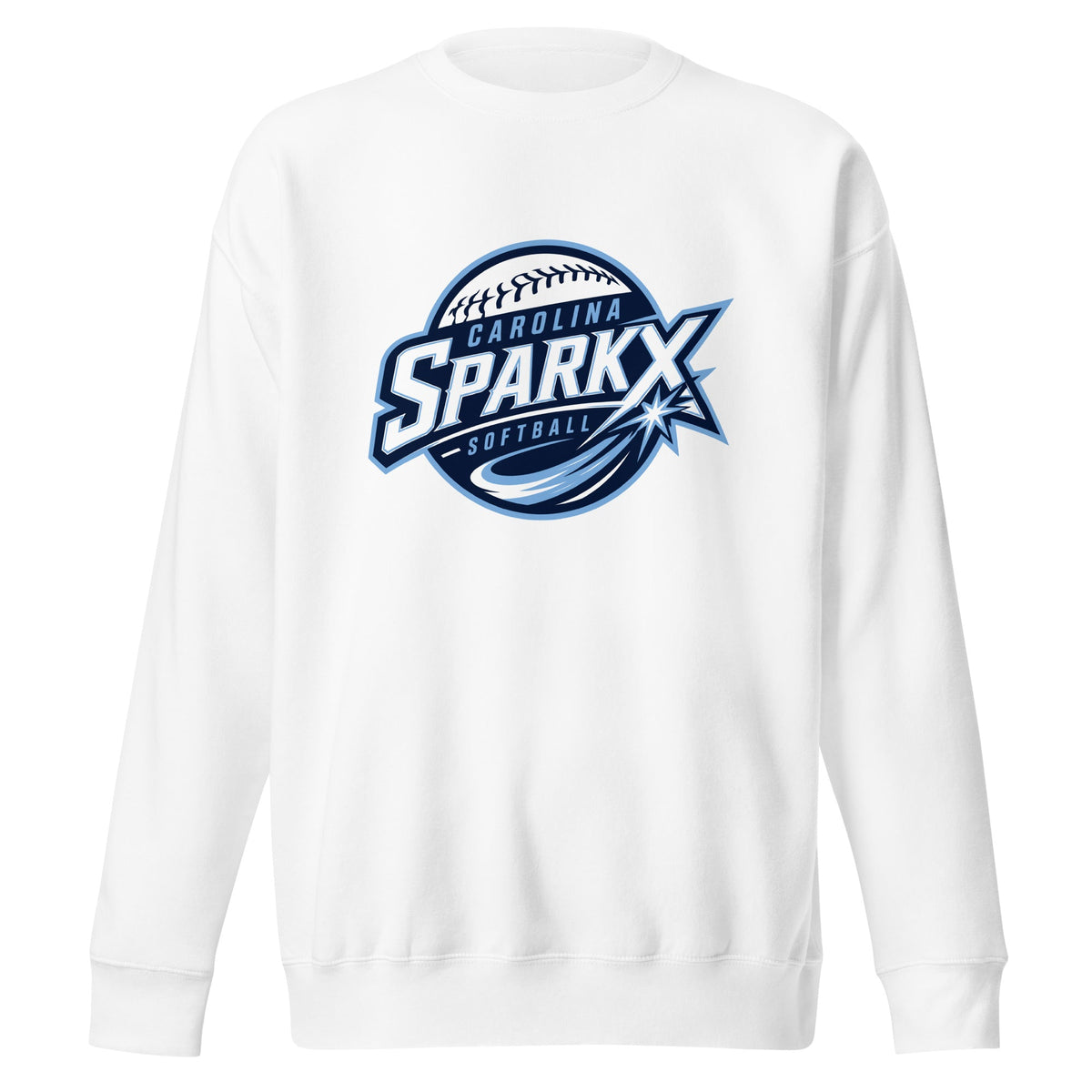 Performance | Crewneck | Carolina Sparkx | Vanguard Logo