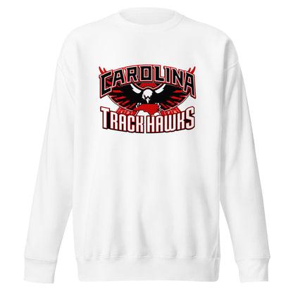 Performance | Crewneck | Carolina track Hawks | Emblem Logo