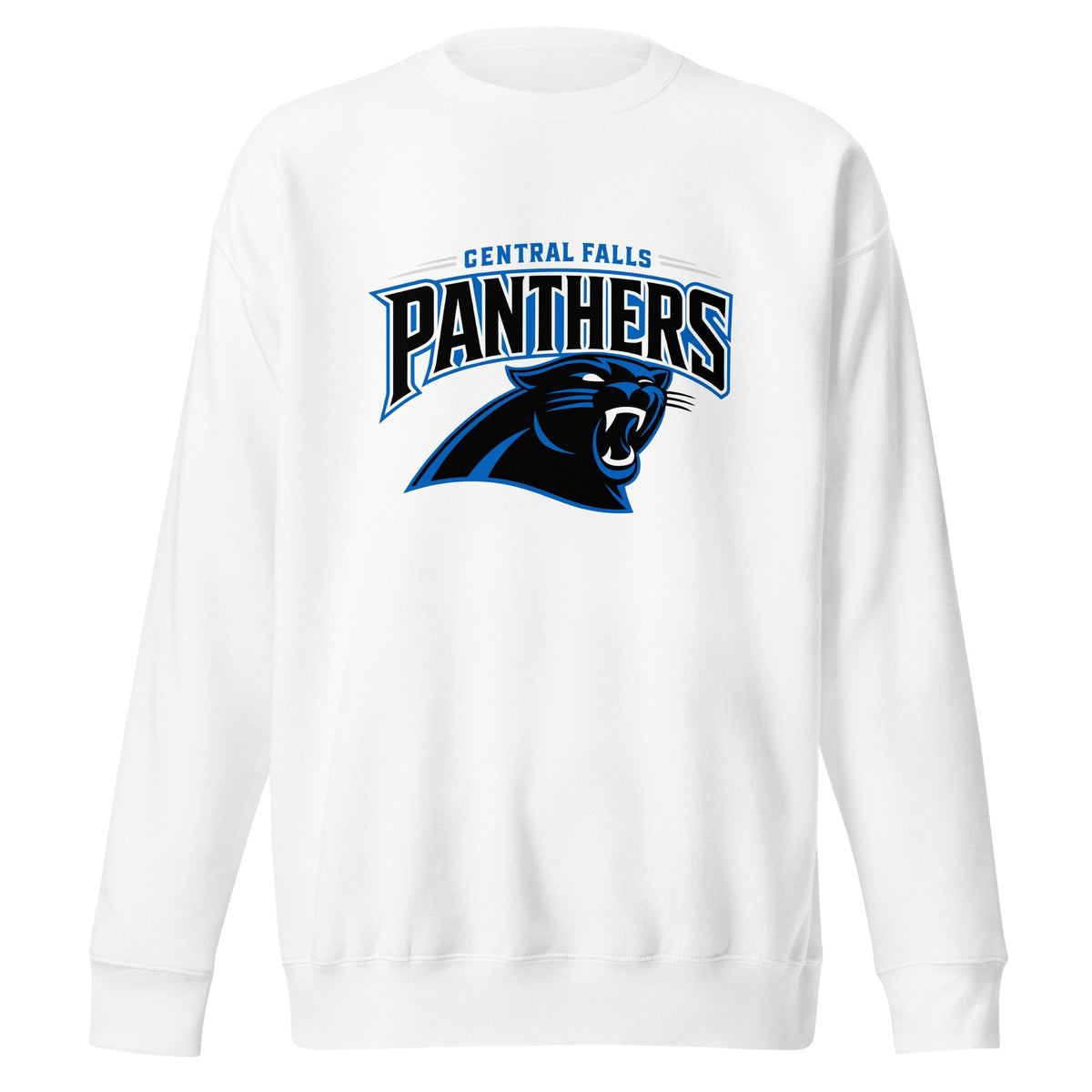 Performance | Crewneck | Central Falls Panthers | Emblem Logo