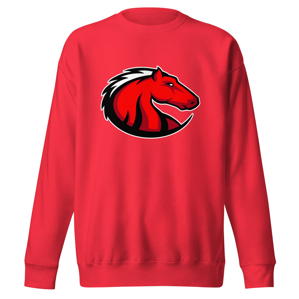 Performance | Crewneck | Central Maine Community College Woman’s Soccer | Crest Logo