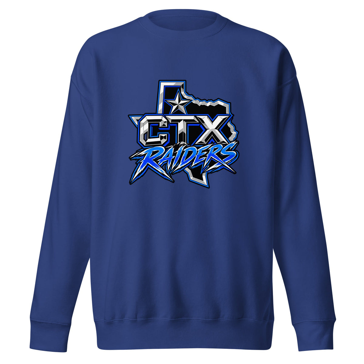 Performance | Crewneck | Central Texas Raiders | Crest Logo