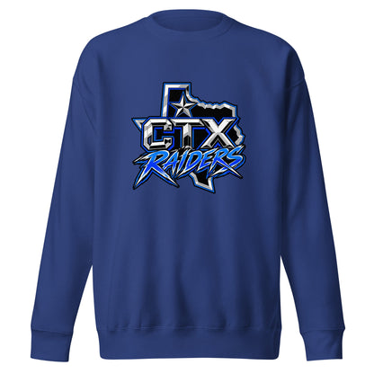 Performance | Crewneck | Central Texas Raiders | Crest Logo