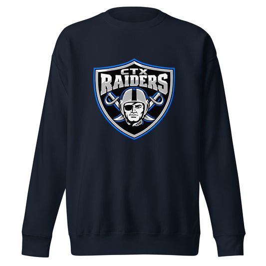 Performance | Crewneck | Central Texas Raiders | Emblem Logo
