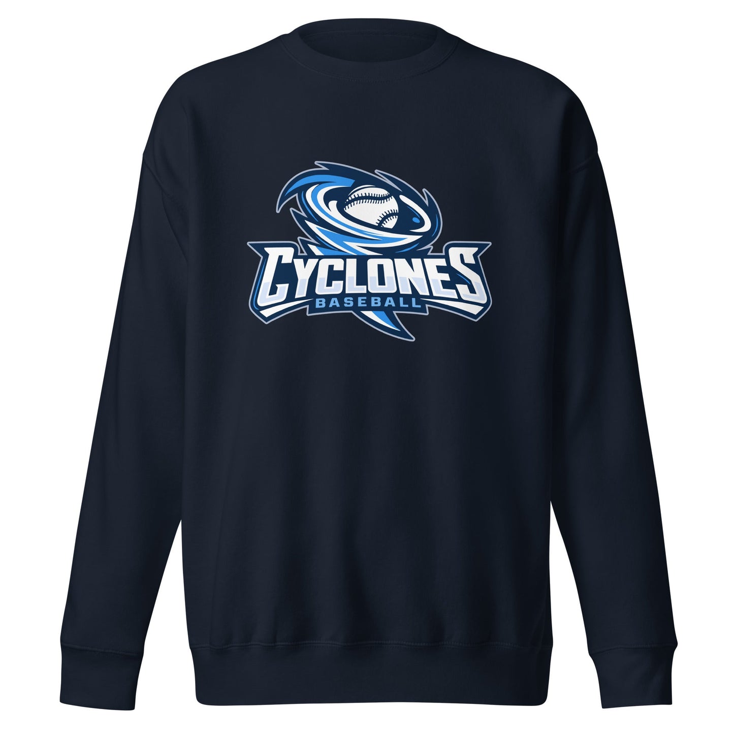 Performance | Crewneck | Centre County Cyclones | Crest Logo