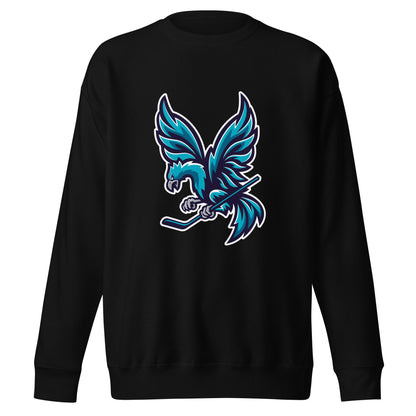 Performance | Crewneck | Charlotte Rise | Mascot Logo