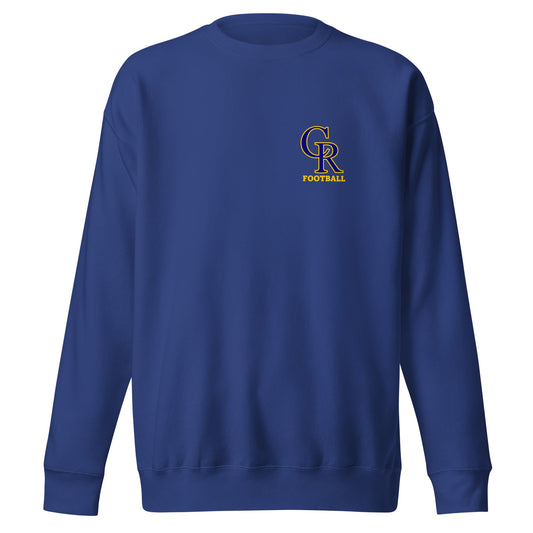 Performance | Crewneck | Chestnut Ridge Lions Football | Lettermark Logo
