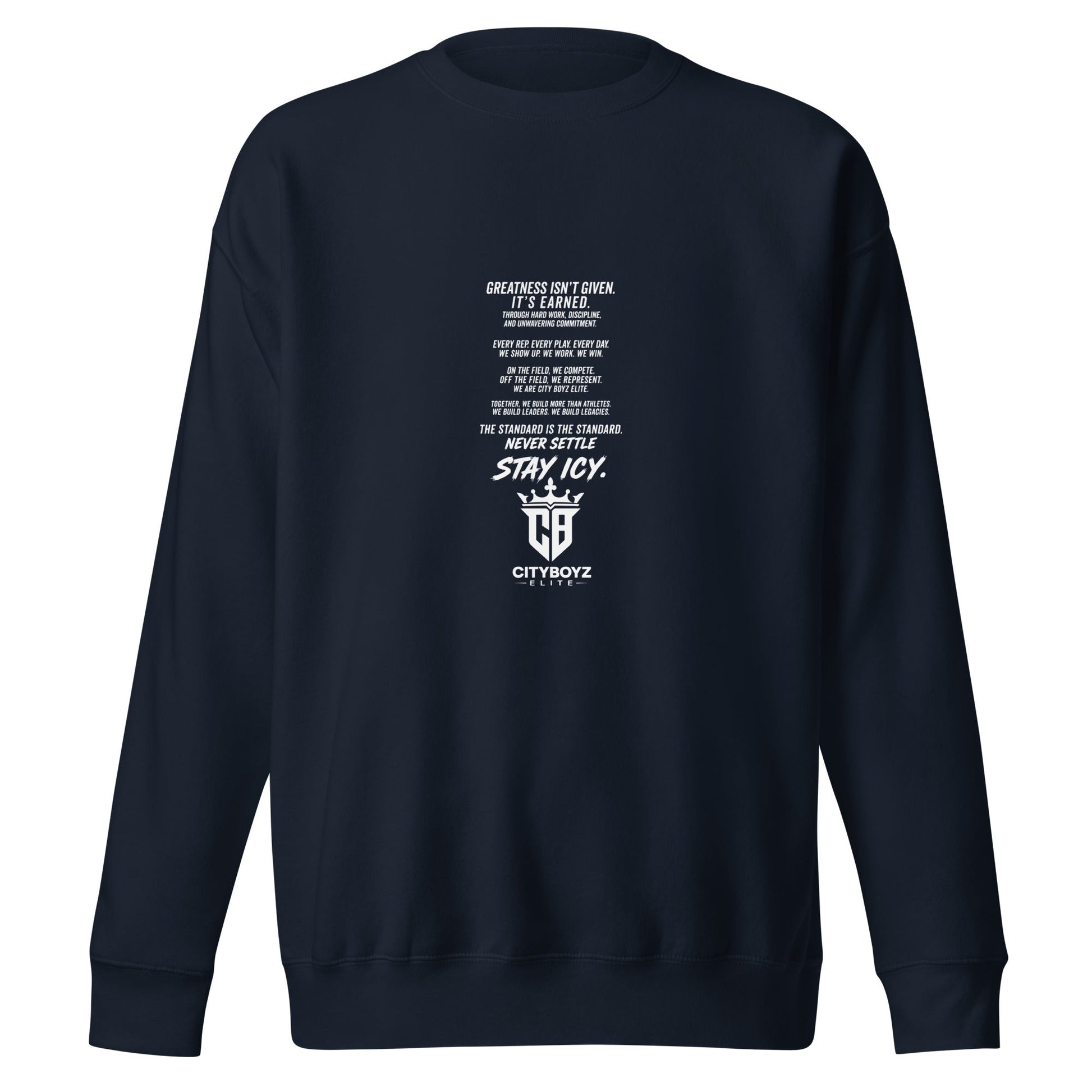 Performance | Crewneck | City Boyz Elite | Legacy Builder Mark Logo
