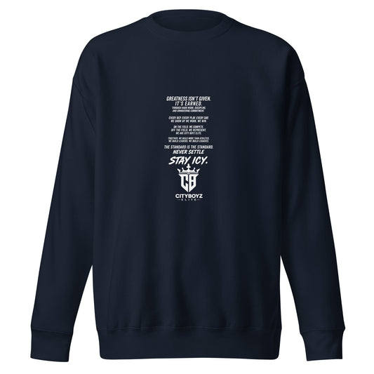 Performance | Crewneck | City Boyz Elite | Legacy Builder Mark Logo