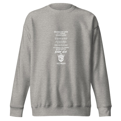 Performance | Crewneck | City Boyz Elite | Legacy Builder Mark Logo