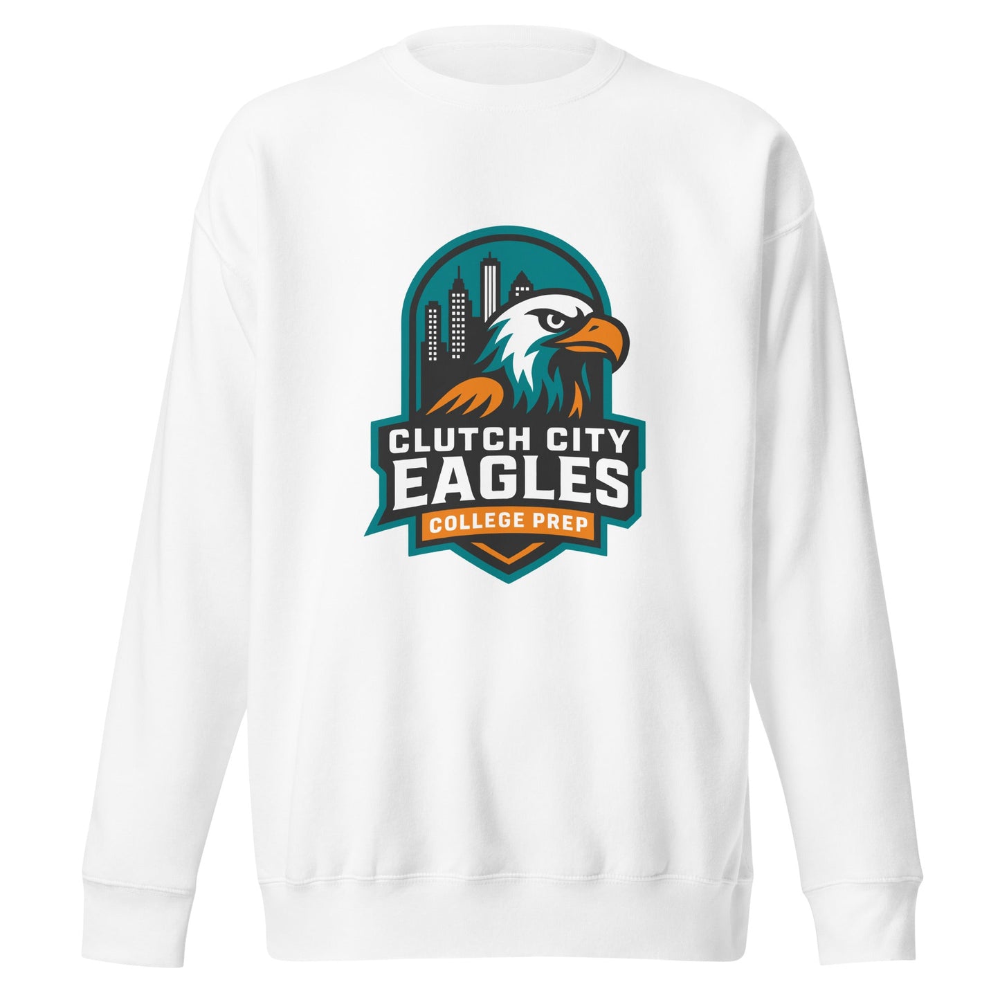 Performance | Crewneck | Clutch City College Prep | Shield Logo