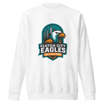 Performance | Crewneck | Clutch City College Prep | Shield Logo