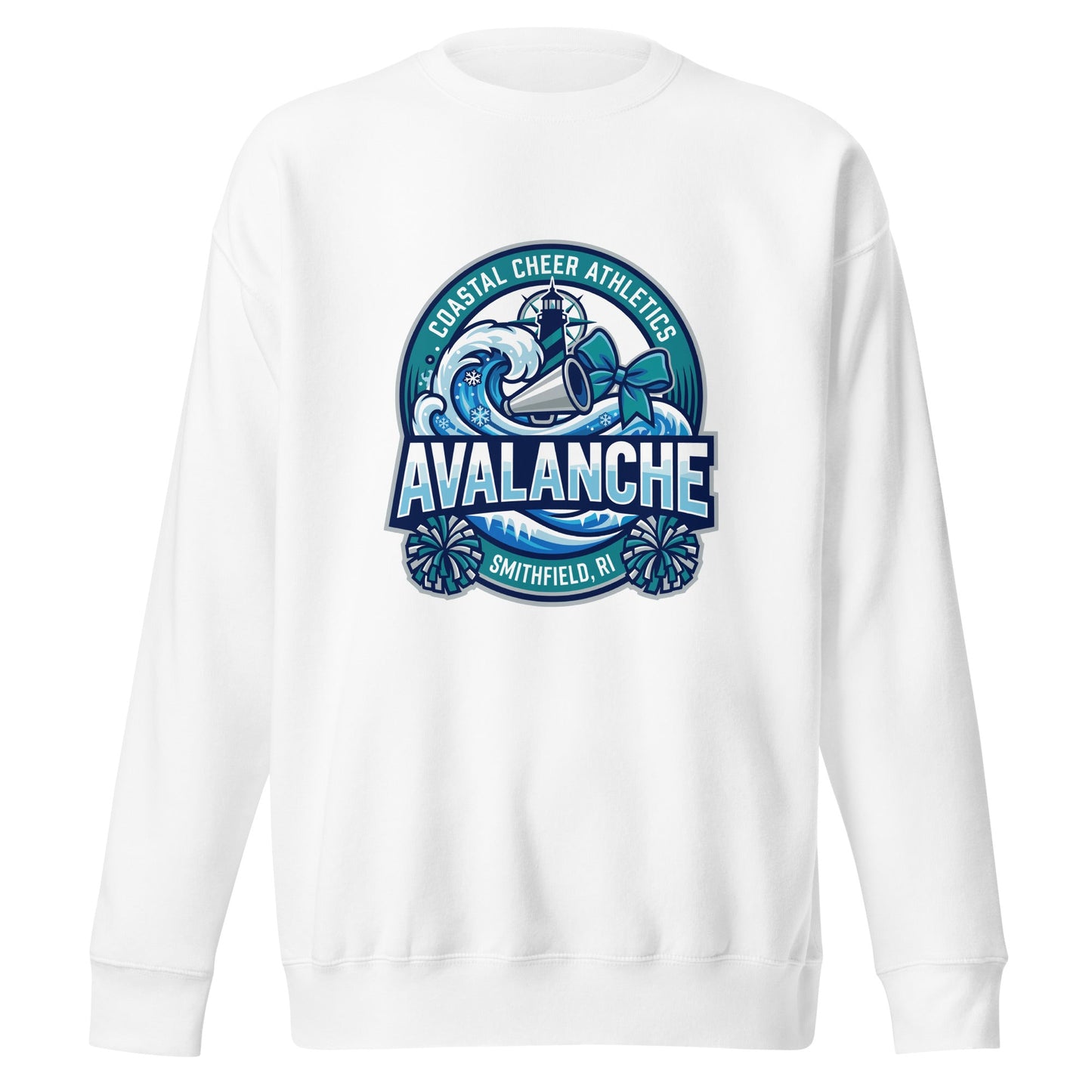 Performance | Crewneck | Coastal Cheer Athletics Avalanche