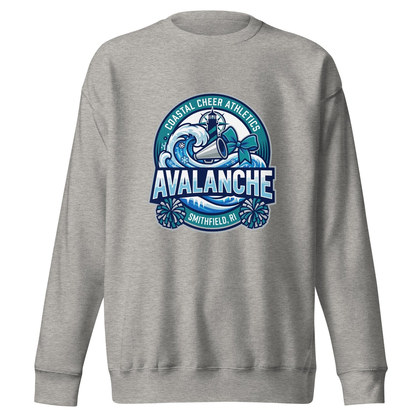 Performance | Crewneck | Coastal Cheer Athletics Avalanche