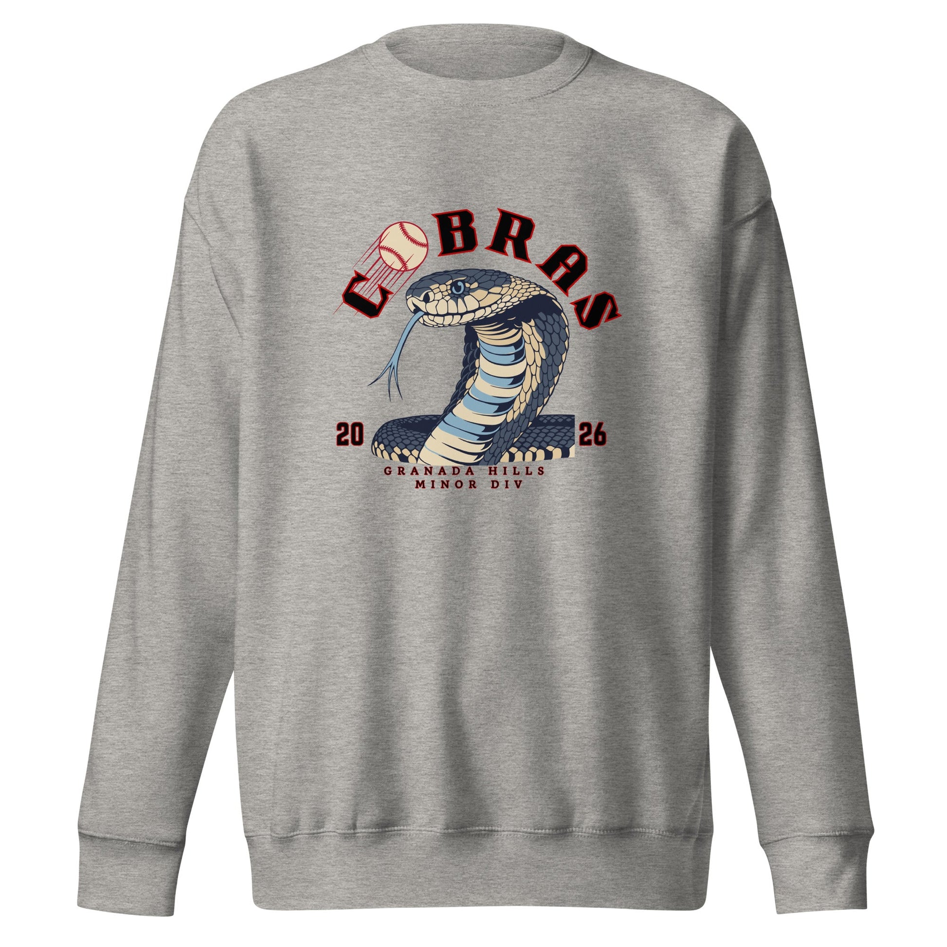 Performance | Crewneck | Cobras '26 | Minor Div Logo