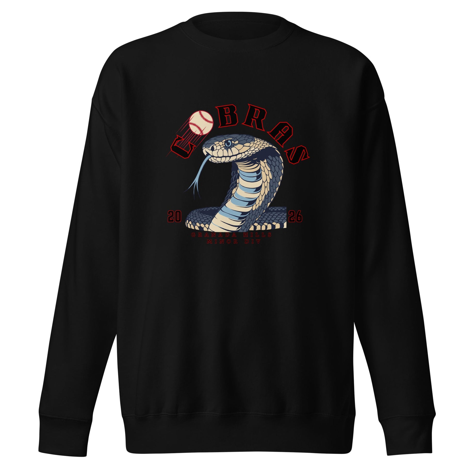 Performance | Crewneck | Cobras '26 | Minor Div Logo