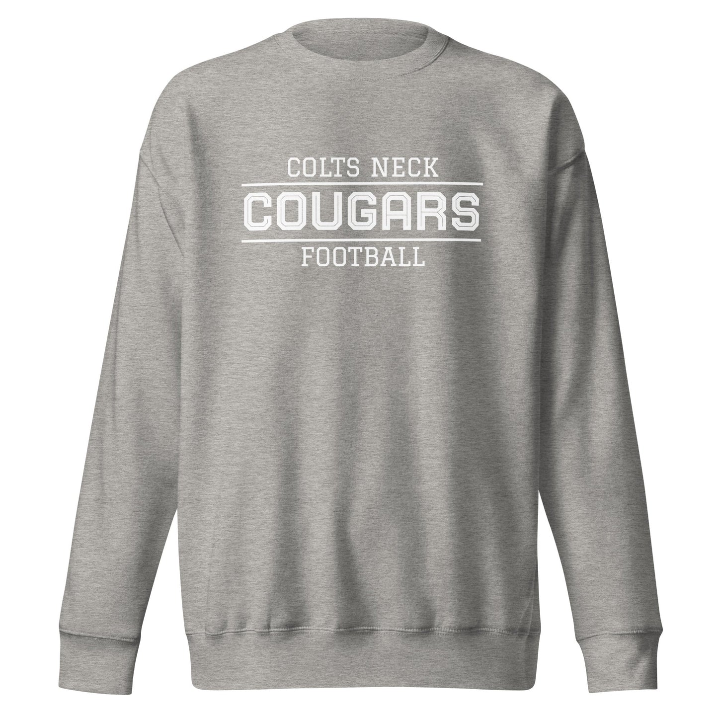 Performance | Crewneck | Colts Neck Cougars | Youth Tackle Football (AYF) | Script Logo