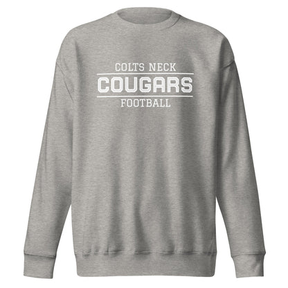 Performance | Crewneck | Colts Neck Cougars | Youth Tackle Football (AYF) | Script Logo