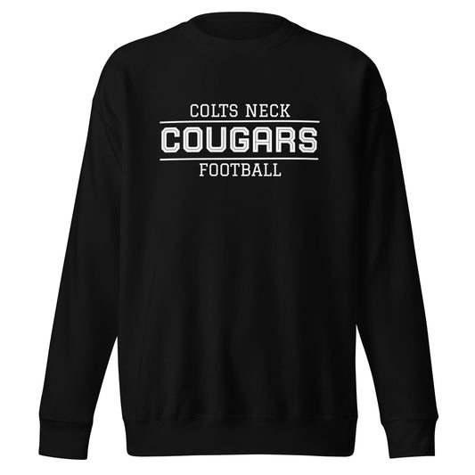 Performance | Crewneck | Colts Neck Cougars | Youth Tackle Football (AYF) | Script Logo