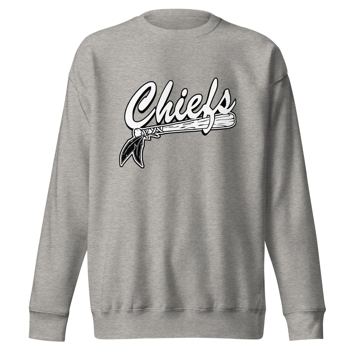 Performance | Crewneck | Connetquot Chiefs | Letter Crest Logo