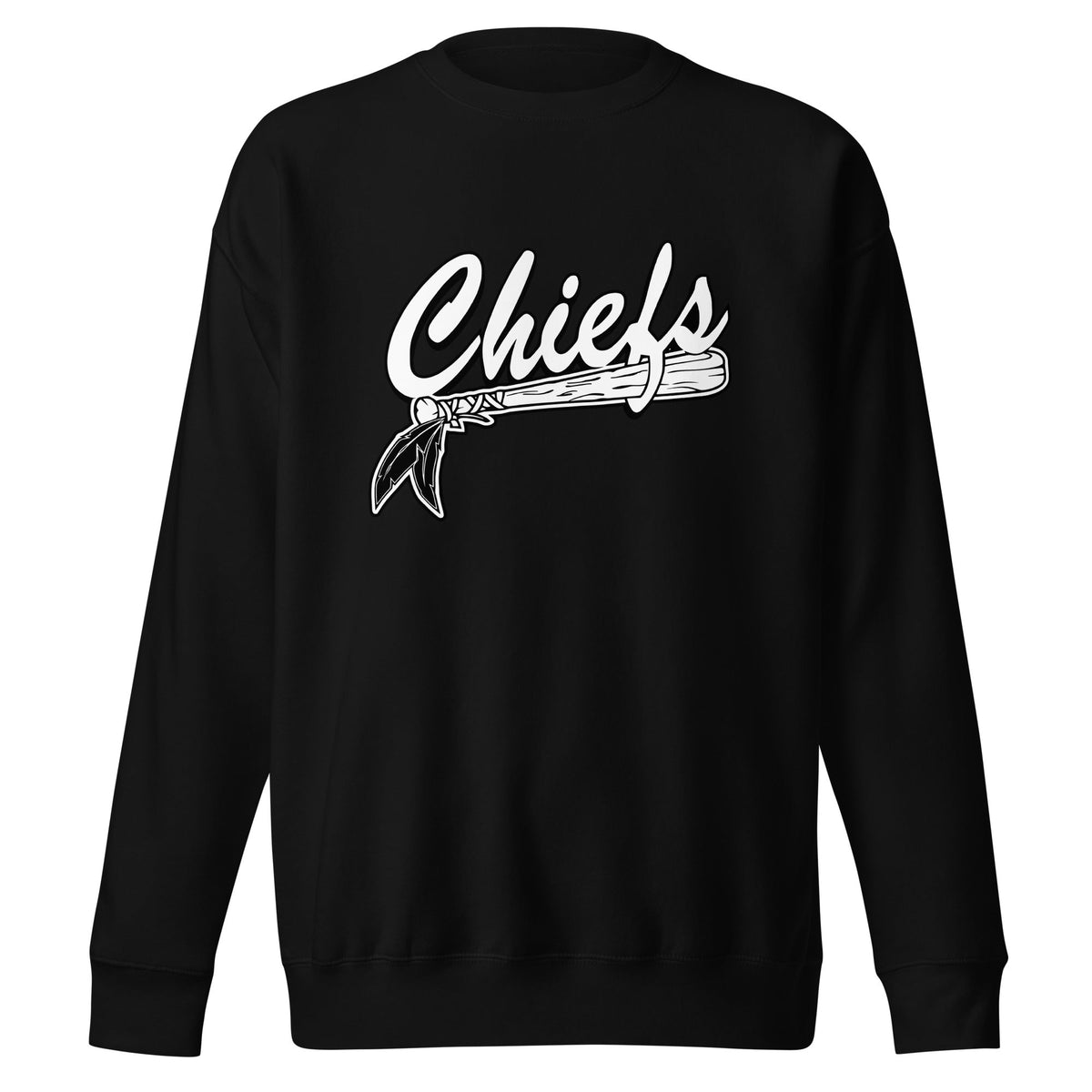 Performance | Crewneck | Connetquot Chiefs | Letter Crest Logo