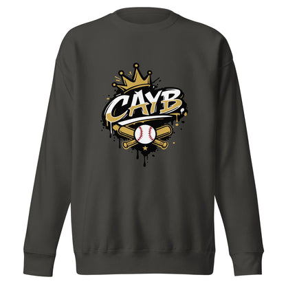 Performance | Crewneck | Conroe Area Youth Baseball | Crown Logo