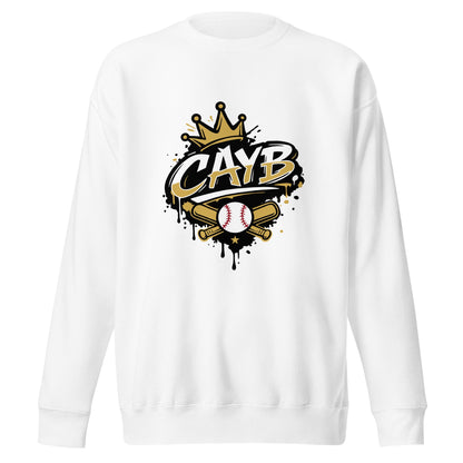 Performance | Crewneck | Conroe Area Youth Baseball | Crown Logo