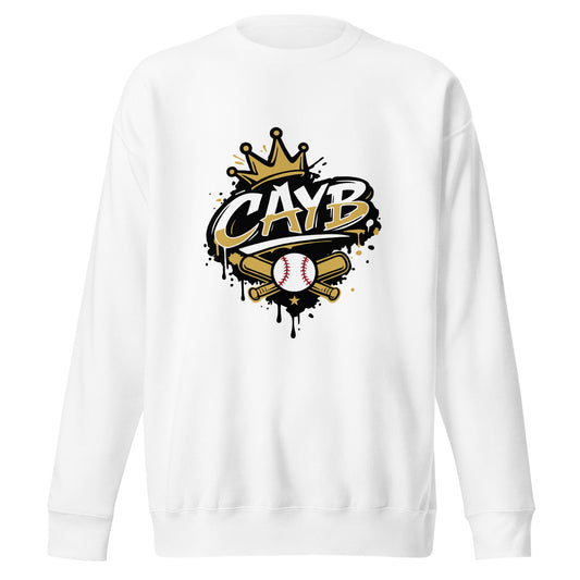 Performance | Crewneck | Conroe Area Youth Baseball | Crown Logo