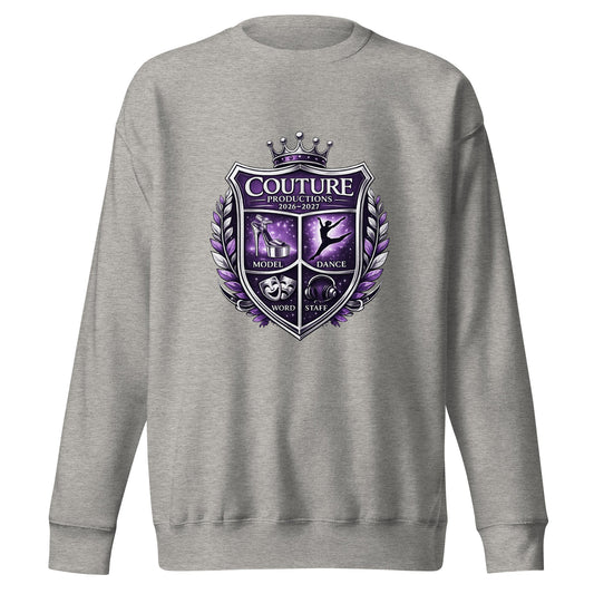 Performance | Crewneck | Couture Productions | Couture Shield Logo