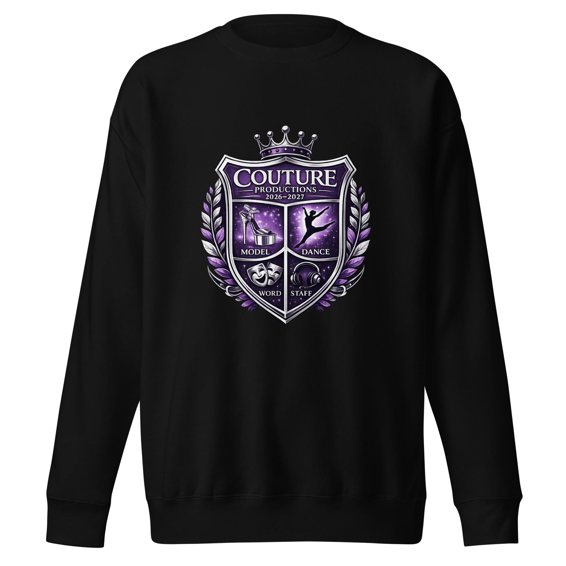 Performance | Crewneck | Couture Productions | Couture Shield Logo