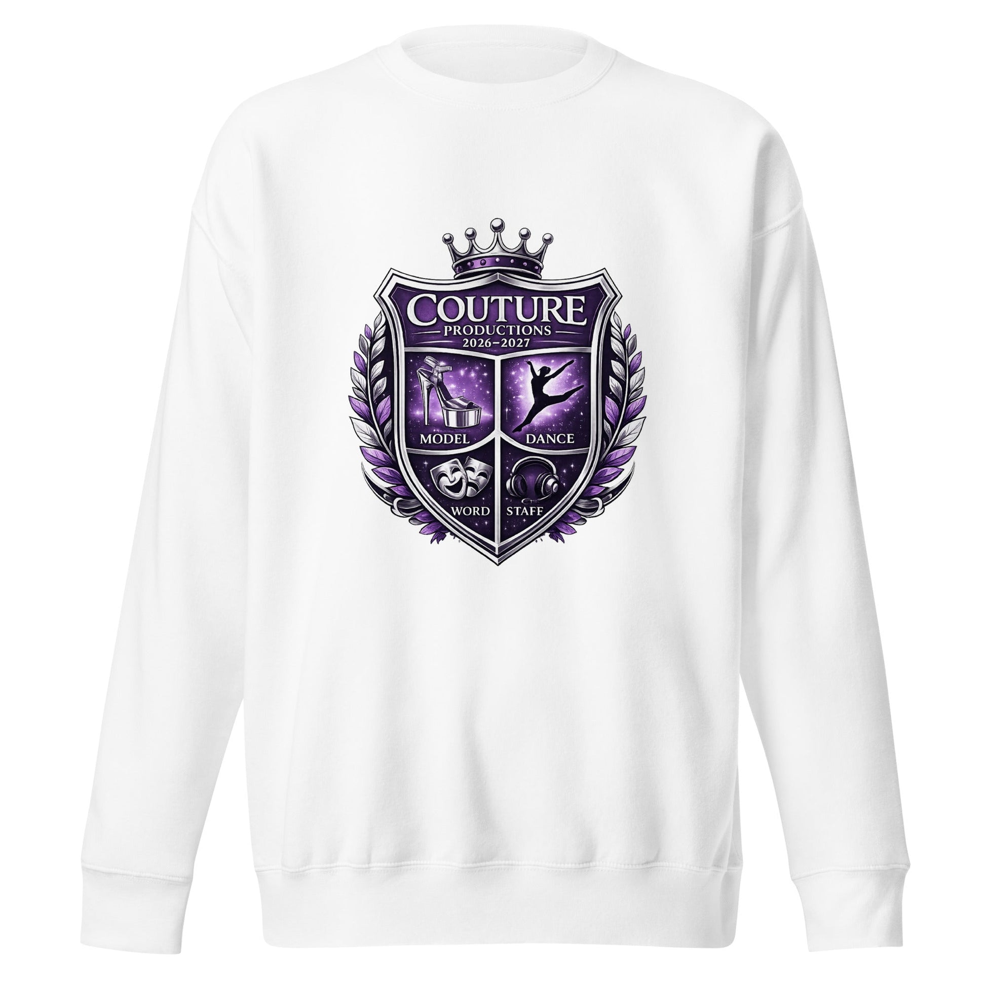 Performance | Crewneck | Couture Productions | Couture Shield Logo
