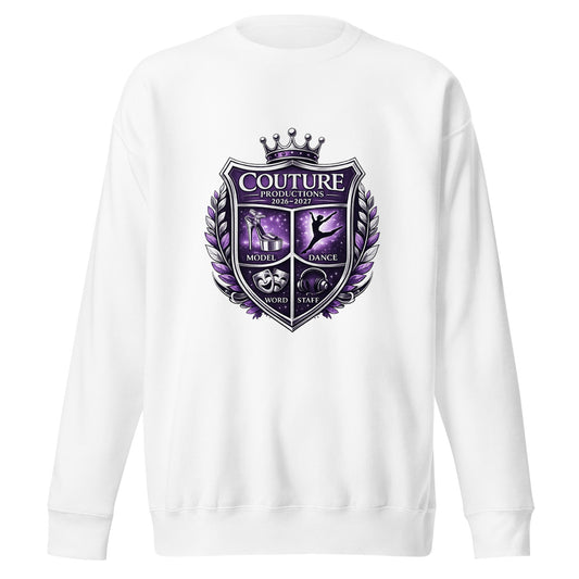 Performance | Crewneck | Couture Productions | Couture Shield Logo