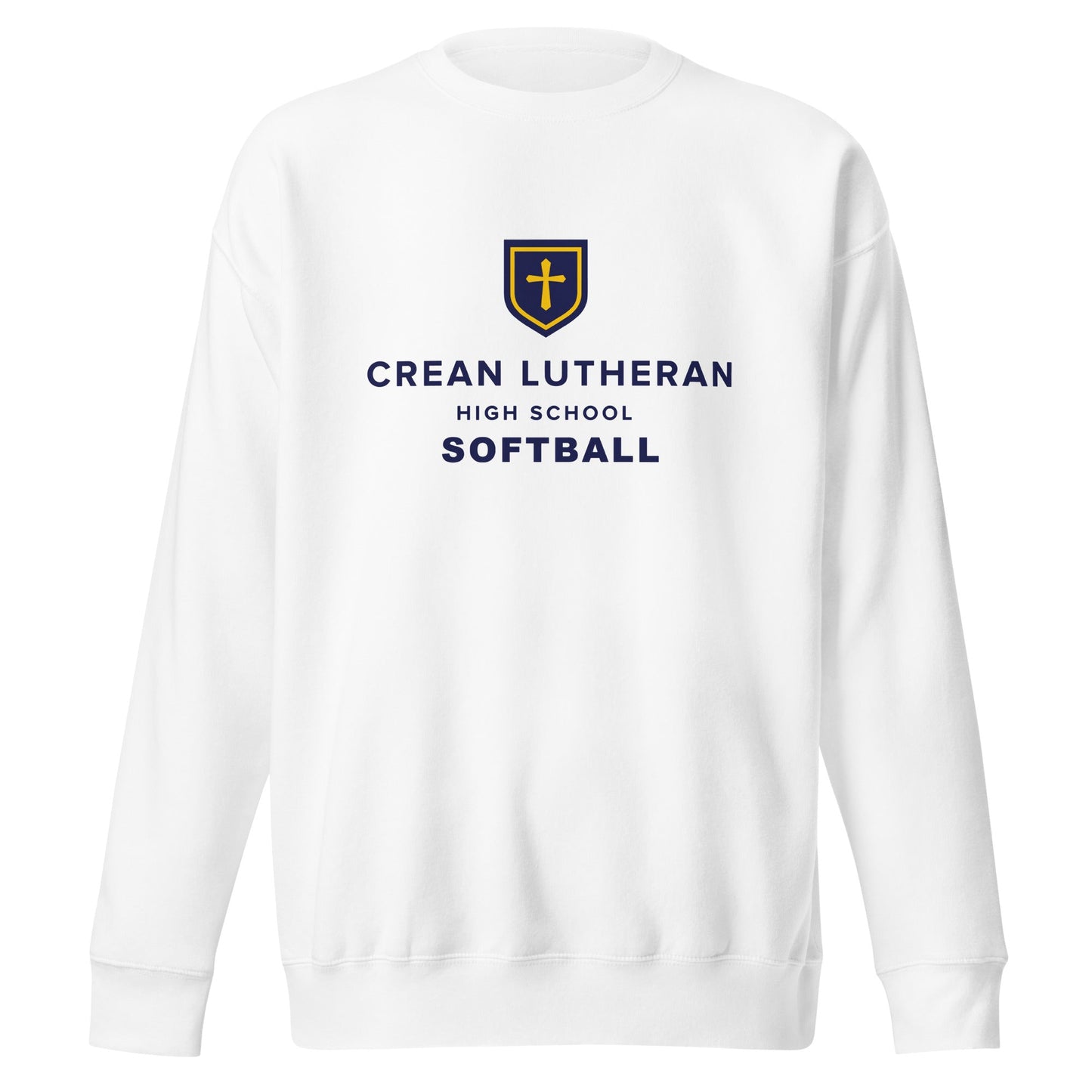 Performance | Crewneck | Crean Lutheran Softball | CLHS SB Logo