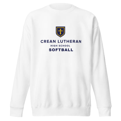 Performance | Crewneck | Crean Lutheran Softball | CLHS SB Logo