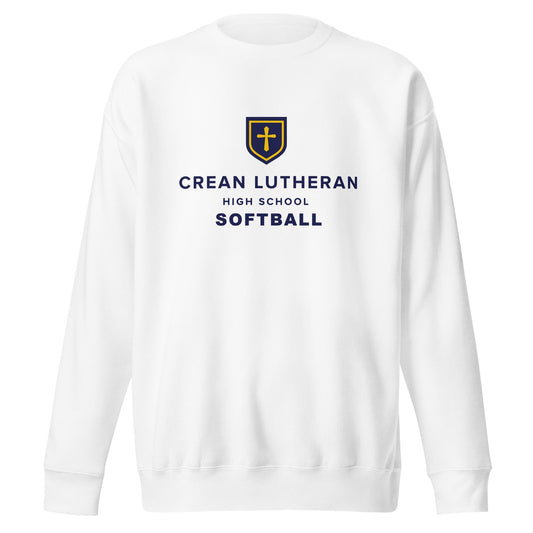 Performance | Crewneck | Crean Lutheran Softball | CLHS SB Logo