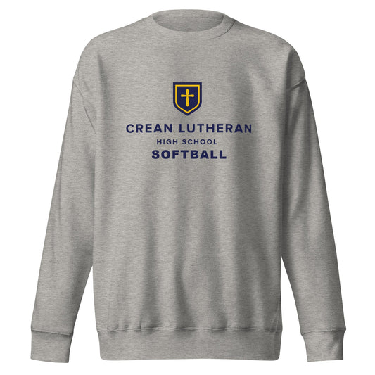 Performance | Crewneck | Crean Lutheran Softball | CLHS SB Logo